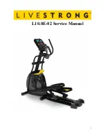 Livestrong L10.0E-02 Service Manual предпросмотр