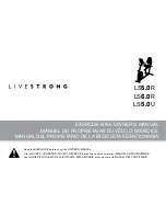 Livestrong LS5.0R Owner'S Manual предпросмотр