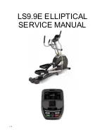 Livestrong LS9.9E Service Manual preview