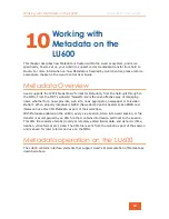 Preview for 74 page of LiveU LU600 User Manual