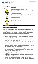 Предварительный просмотр 3 страницы LiveWire Innovation Fault Trapper LW-FT100 User Manual