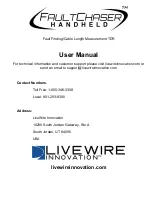 Preview for 36 page of LiveWire Innovation FaultChaser User Manual