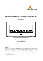 Предварительный просмотр 1 страницы livin flame 5955200 Installation Instructions & Operating Manual