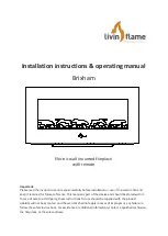 Предварительный просмотр 13 страницы livin flame 5955200 Installation Instructions & Operating Manual