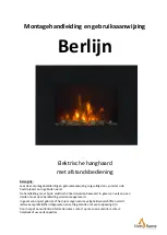 livin flame Berlijn Installation Instructions & Operating Manual предпросмотр