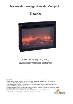 Предварительный просмотр 31 страницы livin flame Davos Assembly Instructions And Operating Manual