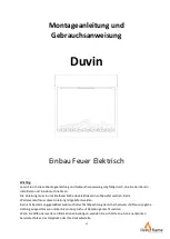 Предварительный просмотр 43 страницы livin flame Duvin EF277A Installation Instructions And Operating Manual