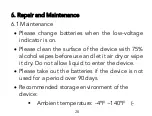 Предварительный просмотр 39 страницы LIVIN Med FO0920A User Manual