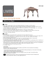 Living Accents 8014536 Assembly Instructions Manual preview