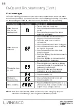 Предварительный просмотр 22 страницы Living & Co 55WM-330 Instruction Manua