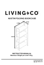 Предварительный просмотр 1 страницы Living & Co AUSTIN 9401056351039 Instruction Manual