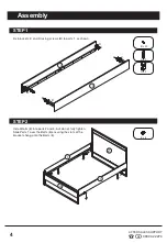 Предварительный просмотр 5 страницы Living & Co Austin Queen Bed Instruction Manual