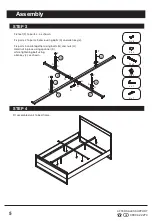 Предварительный просмотр 6 страницы Living & Co Austin Queen Bed Instruction Manual