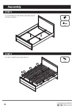 Предварительный просмотр 7 страницы Living & Co Austin Queen Bed Instruction Manual