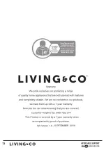 Предварительный просмотр 15 страницы Living & Co BC-8830 Instruction Manual