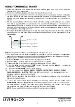 Preview for 10 page of Living & Co BM1356-SA Instruction Manual