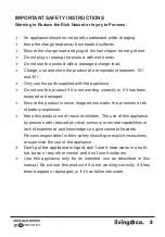 Preview for 4 page of Living & Co CL-2037A Instruction Manual