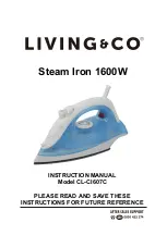 Living & Co CL-CI607C Instruction Manual предпросмотр