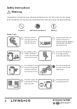 Предварительный просмотр 4 страницы Living & Co DYD-S10A412 Instruction Manual