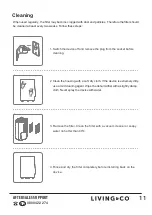 Предварительный просмотр 12 страницы Living & Co DYD-S10A412 Instruction Manual