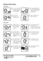 Предварительный просмотр 5 страницы Living & Co DYD-W16A411 Instruction Manual