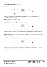 Предварительный просмотр 11 страницы Living & Co DYD-W16A411 Instruction Manual