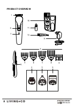 Предварительный просмотр 3 страницы Living & Co GK-500-L Instruction Manual