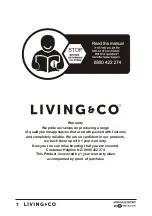 Предварительный просмотр 8 страницы Living & Co HY-4401NS Instruction Manual