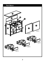 Предварительный просмотр 3 страницы Living & Co Indiana Buffet Instruction Manual