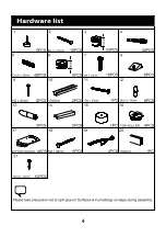 Предварительный просмотр 4 страницы Living & Co Indiana Buffet Instruction Manual