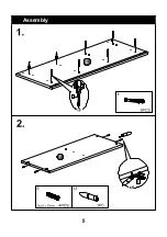 Предварительный просмотр 5 страницы Living & Co Indiana Buffet Instruction Manual