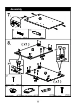 Предварительный просмотр 8 страницы Living & Co Indiana Buffet Instruction Manual