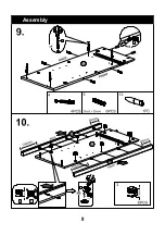 Предварительный просмотр 9 страницы Living & Co Indiana Buffet Instruction Manual