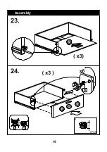 Предварительный просмотр 16 страницы Living & Co Indiana Buffet Instruction Manual