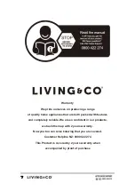 Preview for 8 page of Living & Co JK-117 Instruction Manual