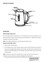 Предварительный просмотр 4 страницы Living & Co KE01402F-GS Instruction Manual