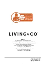 Предварительный просмотр 7 страницы Living & Co KE01402F-GS Instruction Manual