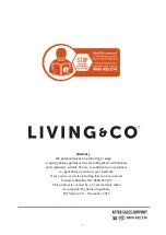 Preview for 7 page of Living & Co KE01403-GS Instruction Manual