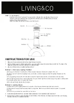 Предварительный просмотр 5 страницы Living & Co LF128 Manual
