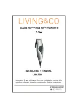 Предварительный просмотр 1 страницы Living & Co LHC25B Instruction Manual