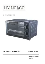 Предварительный просмотр 1 страницы Living & Co LMO9B Instruction Manual