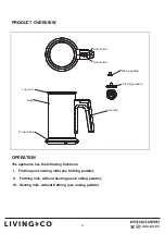 Предварительный просмотр 5 страницы Living & Co MK5700-SA Instruction Manual