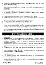 Предварительный просмотр 5 страницы Living & Co P90D25AP-H6 Instruction Manual