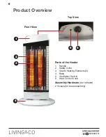 Предварительный просмотр 6 страницы Living & Co QH-200 Instruction Manual