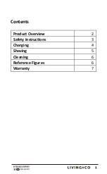 Предварительный просмотр 2 страницы Living & Co RS715 Instruction Manual