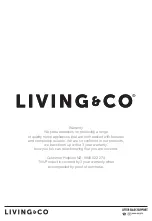 Preview for 20 page of Living & Co SRO8306 Instruction Manual