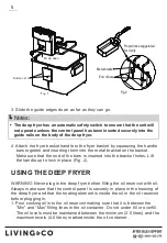 Предварительный просмотр 7 страницы Living & Co SRO8308 Instruction Manual