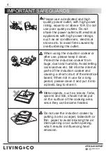 Предварительный просмотр 6 страницы Living & Co SRO8321 Instruction Manual