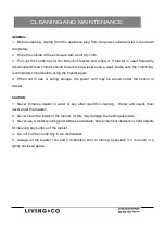 Preview for 7 page of Living & Co TA01308A-SA Instruction Manual