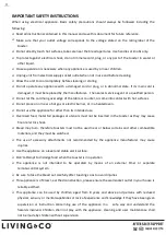 Preview for 3 page of Living & Co TA1410-SA Instruction Manual